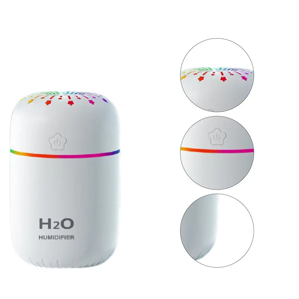 Colorful Light Aromatherapy Humidifier Home USB Colorful Light Car Smart Large Capacity Aromatherapy Humidifier