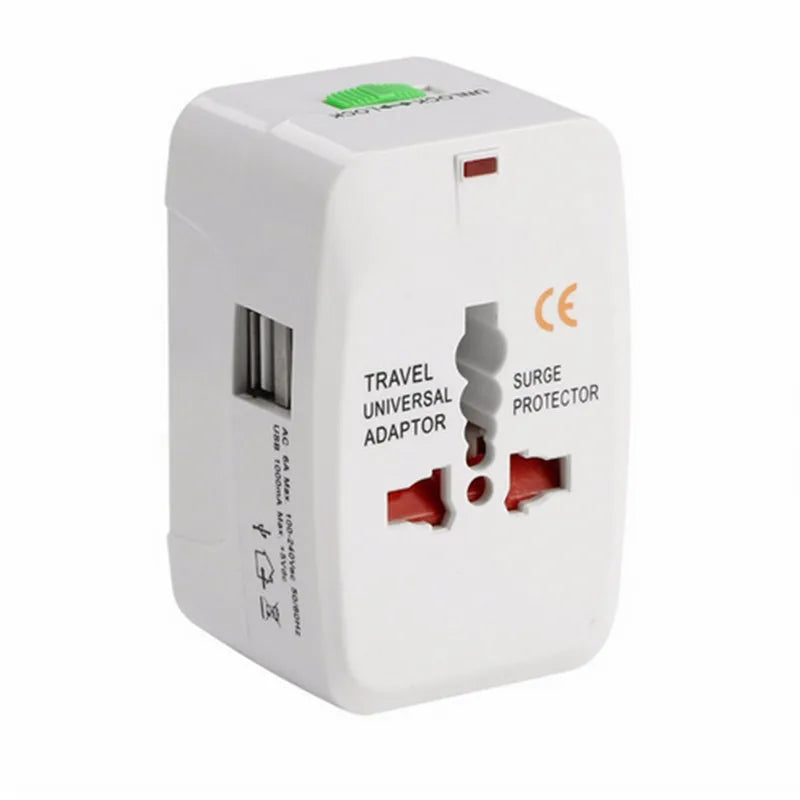 USB Charging Universal Travel Adapter All-in-one International World Travel AC Power Converter Plug Adaptor Socket Eu