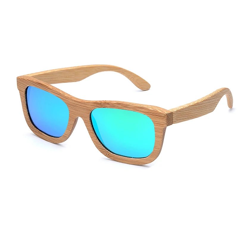 Men Sunglasses Ladies Polarized UV Protection Eyewear Women Bamboo Sun Glasses lunettes femmes solaire