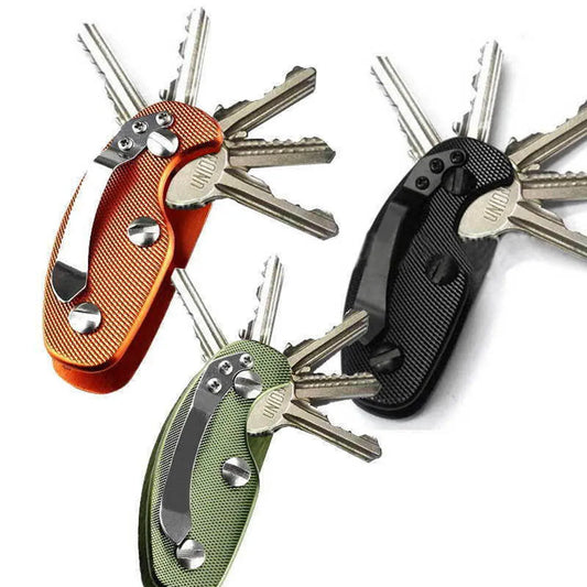 Smart Key Holder Organizer Clip Folder Portable Women And Men Keychain Pocket Tool Valentines Day Gifts