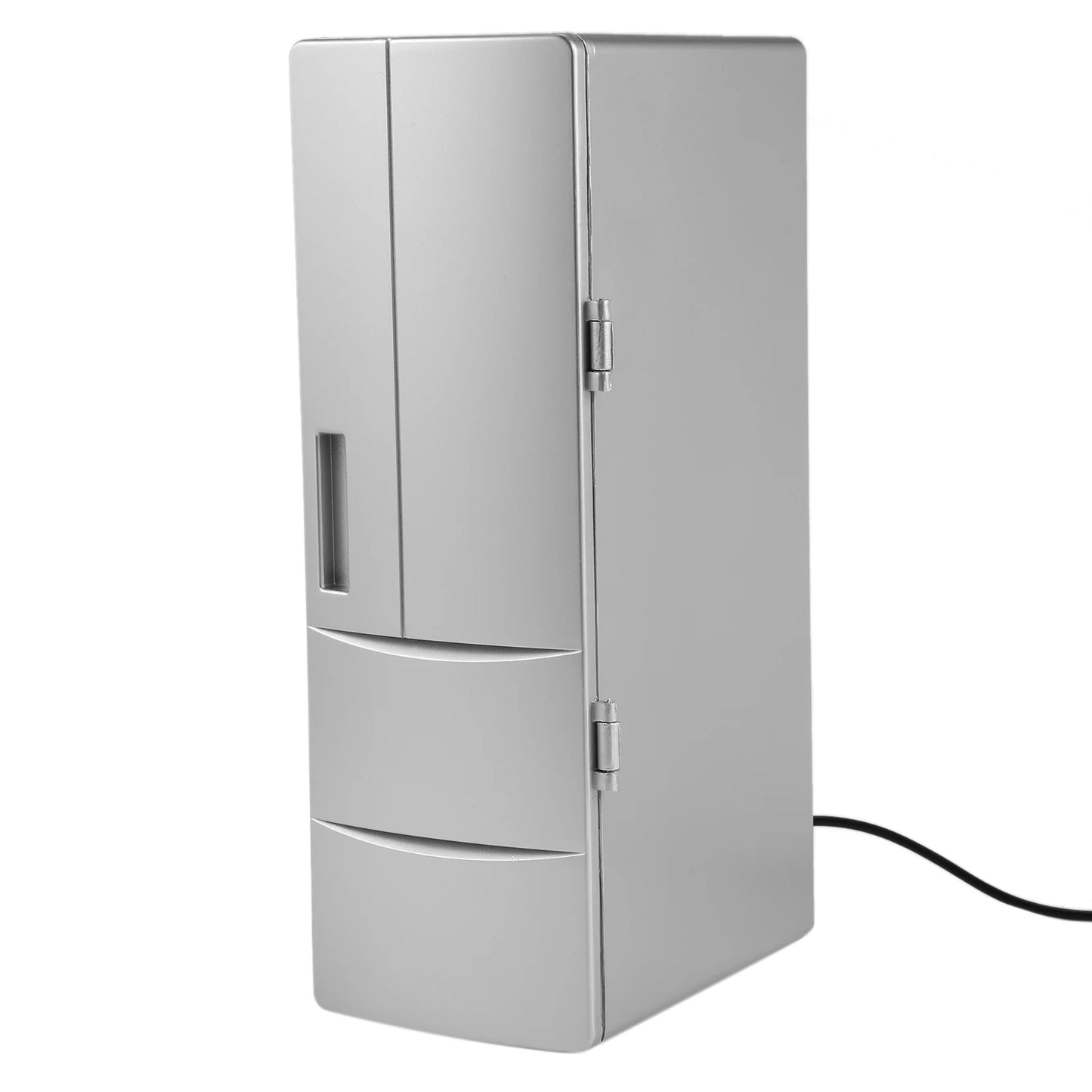 Refrigerator Mini Usb Fridge Freezer Cans Drink Beer Cooler Warmer Travel Refrigerator Icebox Car Office Use Portable