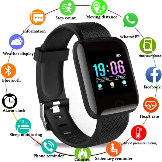 Xiaomi Bluetooth Smart Watch Men Women Blood Pressure Heart Rate Monitor Sport Smartwatch Tracker Sleep Monitoring