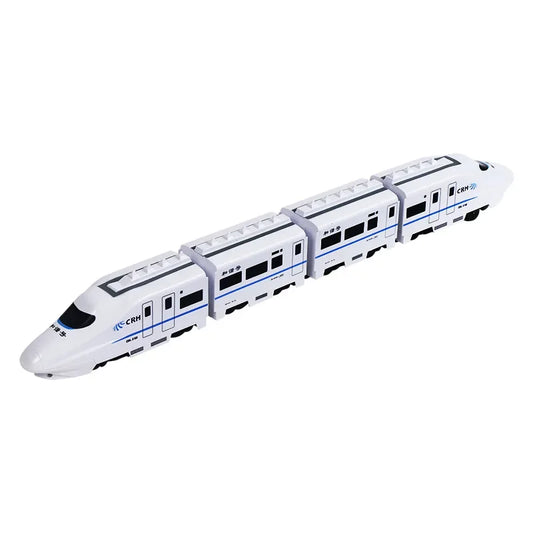Railcar Simulation High-speed Railway Train Toys for Boys Electric Sound Light Train EMU Model Puzzle Child Car Toy