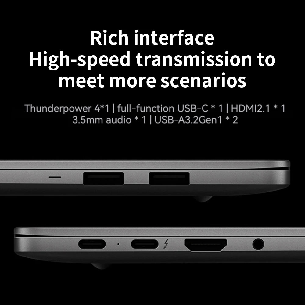 Xiaomi RedmiBook Pro14 2024 intel  Ultra 5/Ultra 7 Intel ARC Graphics NPU 16/32G RAM 1T SSD 2.8K 120Hz Screen Mi Office notebook
