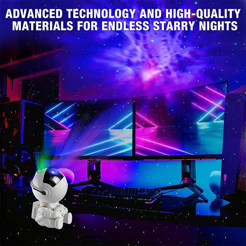 Led Room Decoration Galaxy Sky Astronaut Projectors