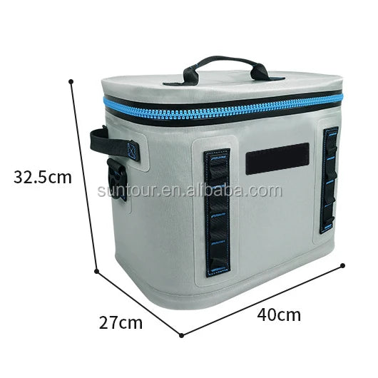 Portable 72hours hold ice waterproof and leakproof TPU medical cooler