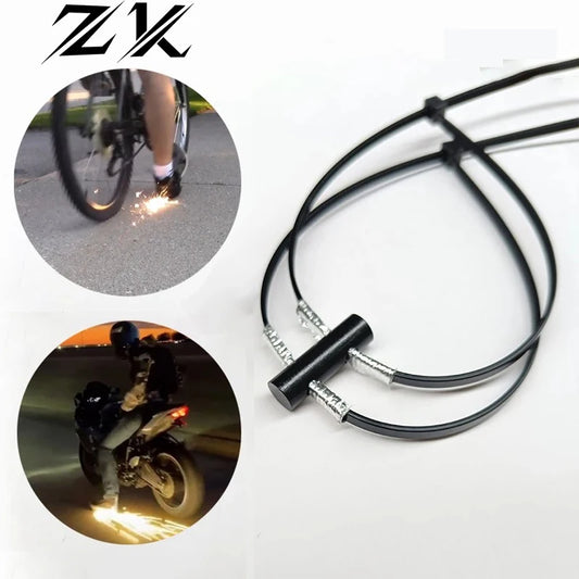 Bicycle Motorcycle Sole Special Effect Flame Device Outdoor Spark Cycling Spark Skateboard Spark Riding Tool