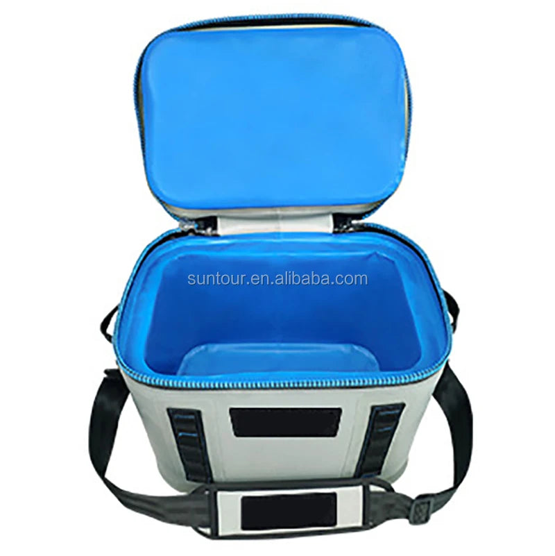 Portable 72hours hold ice waterproof and leakproof TPU medical cooler