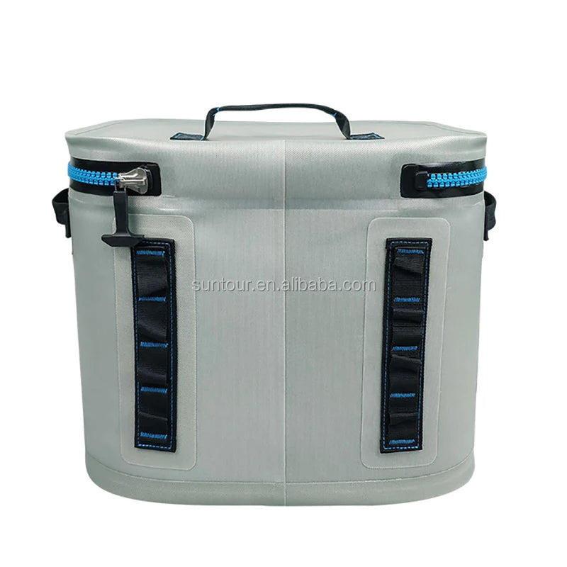 Portable 72hours hold ice waterproof and leakproof TPU medical cooler