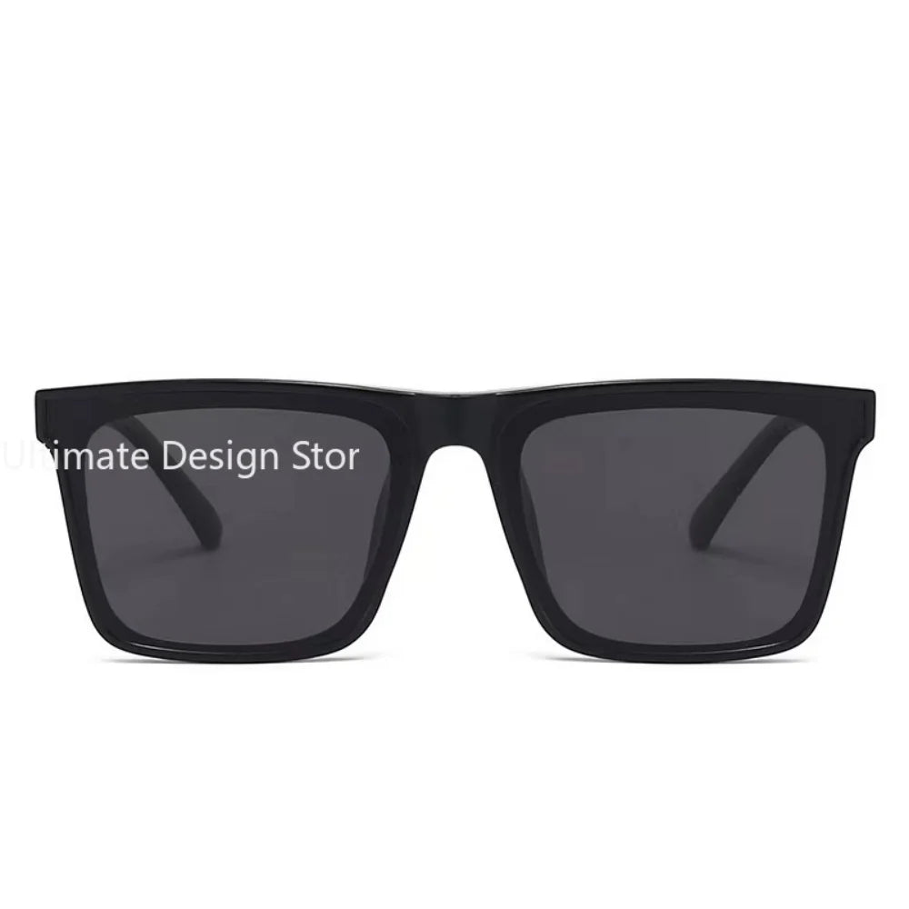 New Men's Square Sunglasses Classic Rectangle Men's Vintage Sun Glasses Men's Outdoor Driving Eyewear UV400 Oculos De Sol