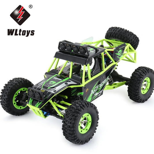 Toys 12428 1/12 RC Car 2.4G 4WD Electric Brushed Racing Crawler RTR 50km/h High Speed RC Off-road Car Remote Control Car Toys