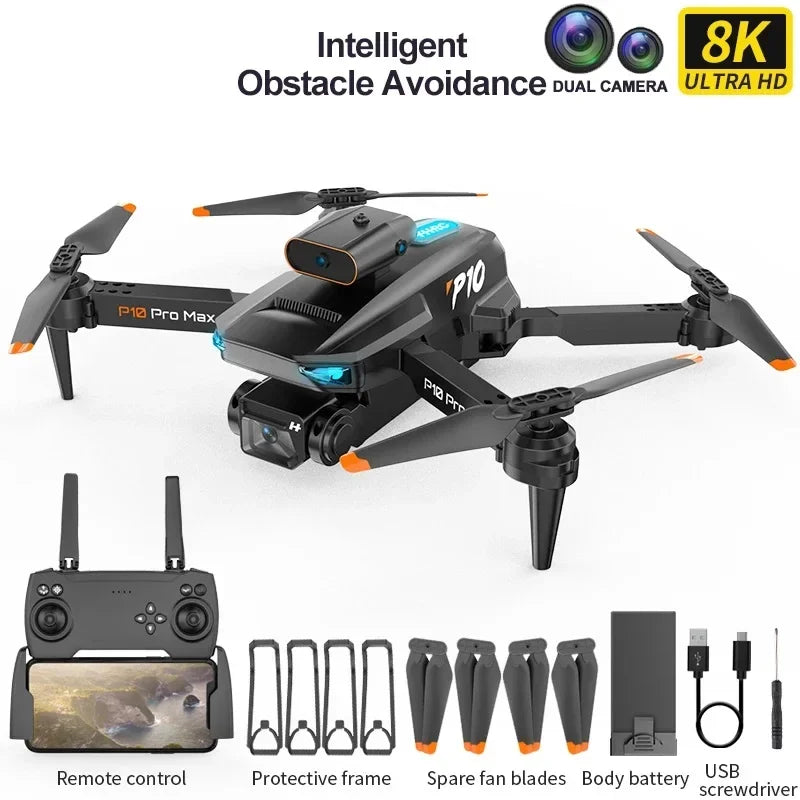 Drone Comes With A High-Definition Camera And A WiFi FPV High-Definition Dual Folding RC Quadcopter Height Maintainer