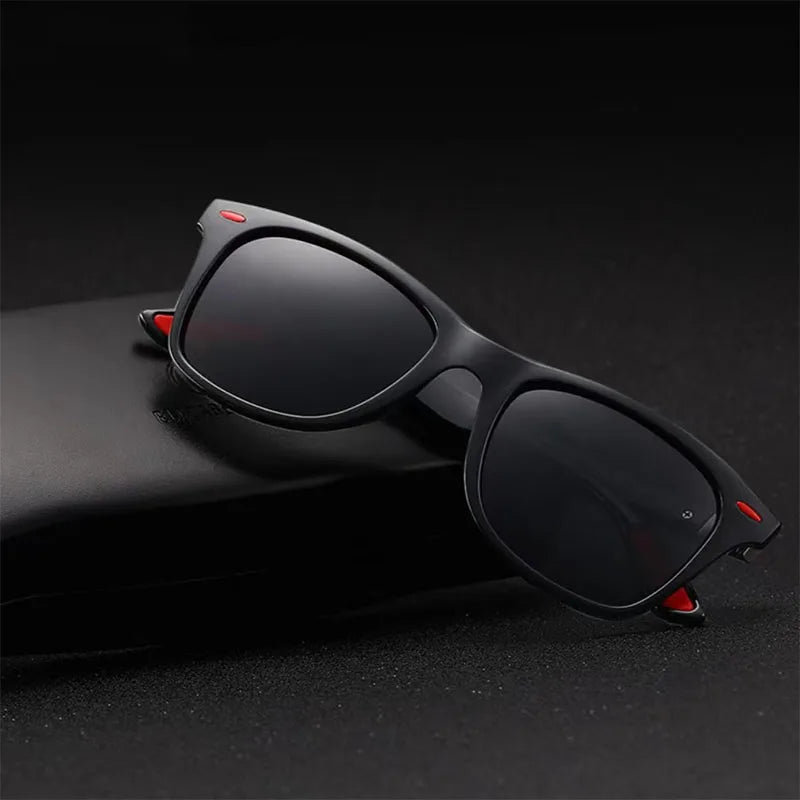 Large Frame Square Sunglasses Women Decorative Rice Nail Fashion Sun Glasses Men Driving Fishing Eyewear UV400 Oculos De Sol