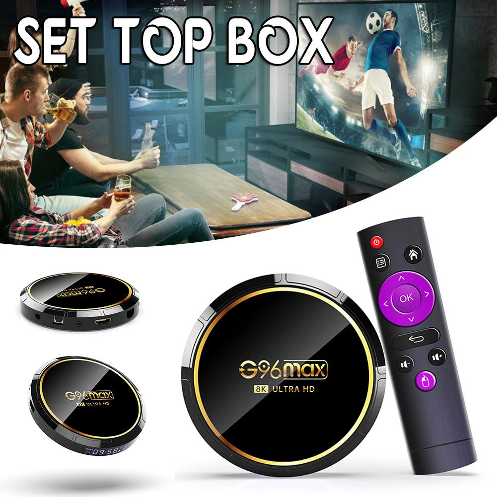Androids 13 Round Smarts Television Box Multi-Purpose Medias Player TV Box For Living Room Home