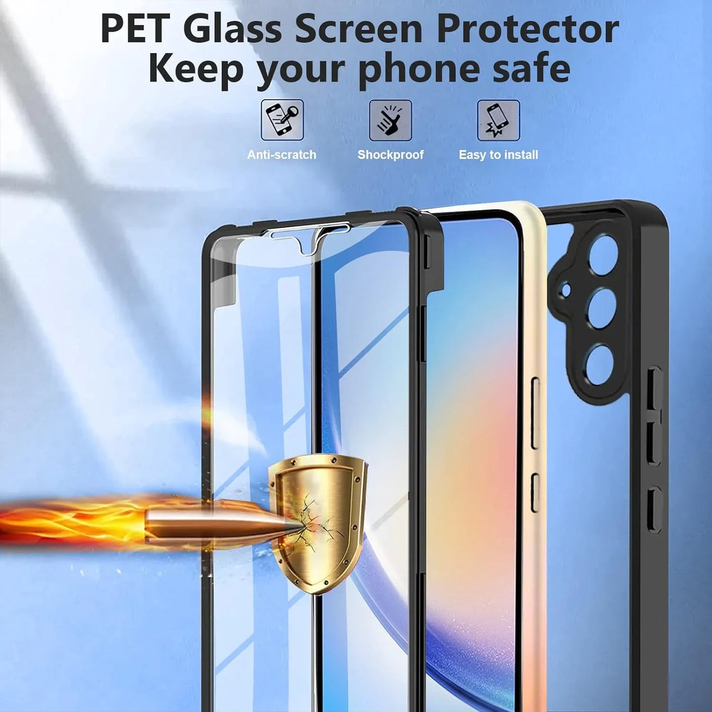 Full Protect Liquid Silicone Cover for Samsung Galaxy A34 5G A54 5G A24 4G A14 4G A14 5G A04 A04s Case