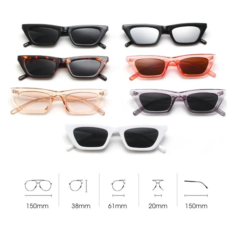 Lunettes de soleil rectangulaires de luxe pour femmes et hommes