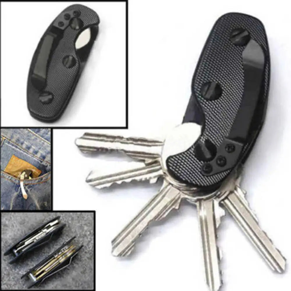 Smart Key Holder Organizer Clip Folder Portable Women And Men Keychain Pocket Tool Valentines Day Gifts