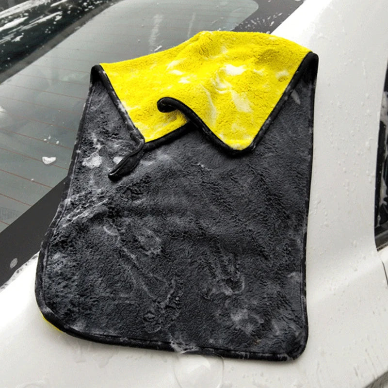 Extra Soft Car Wash Microfiber Towel Car Cleaning Drying Cloth Car Care Cloth Detailing Car WashTowel Never Scrat