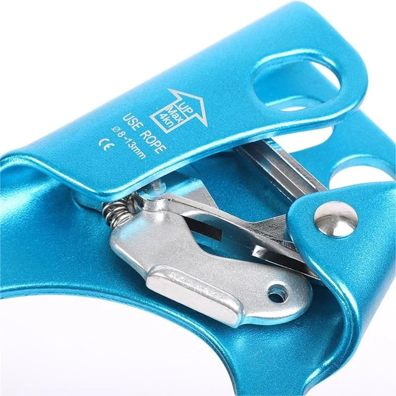 Outdoor Rock Climbing Hand Ascender SRT Ascend Device Mountaineer Handle Ascender Left Hand Right Hand Climbing Rope Tools