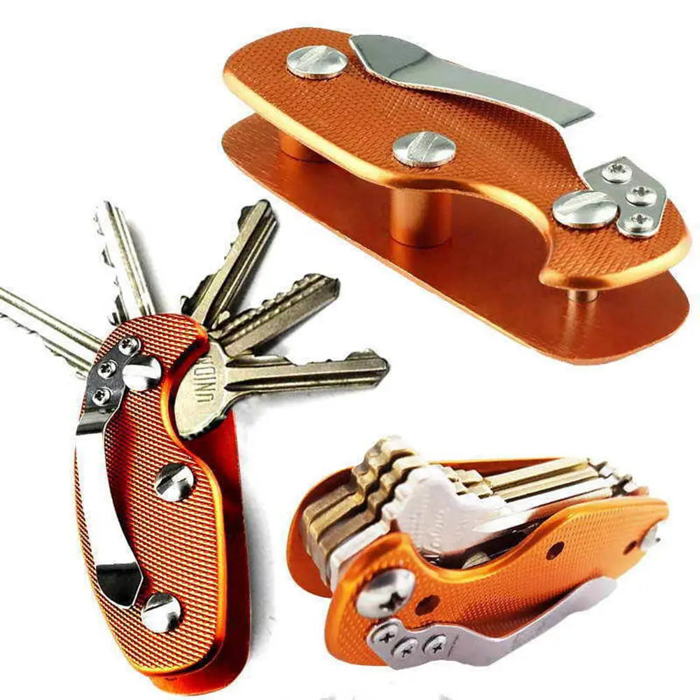 Smart Key Holder Organizer Clip Folder Portable Women And Men Keychain Pocket Tool Valentines Day Gifts